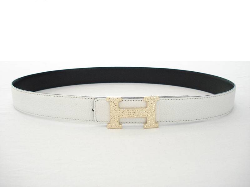 Hermes Belt 2007 white